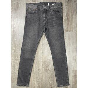 Weekday Friday Stretch 5-Pocket Slim Fit Gray Jeans - Men Size 34 X 32